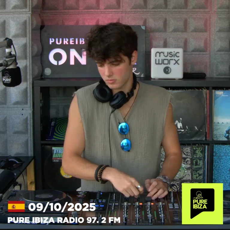 JayP at Pure Ibiza Radio 97.2 FM, 09/10/2025