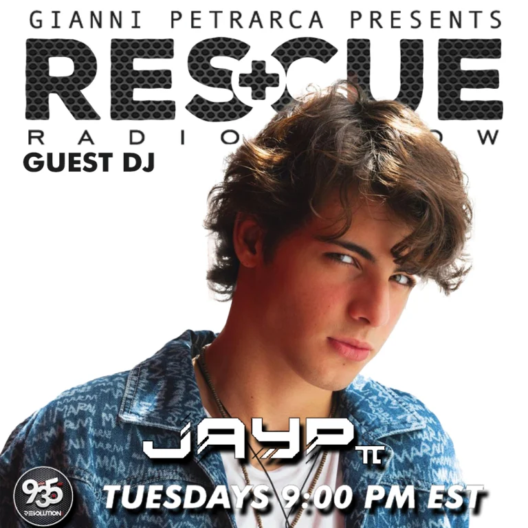 JayP, guest DJ at Rescue Radio Show